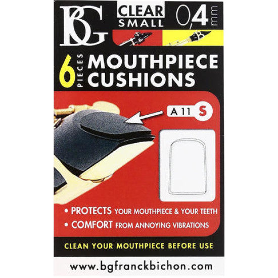 BG MOUTHPIECE CUSHIONS - SMALL 6 PACK
