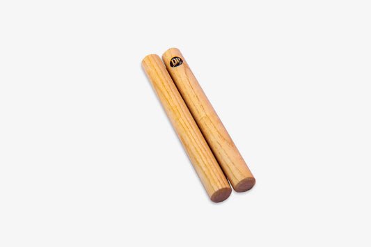 DP Percussion Wood Claves with Puerto Rico Flag
