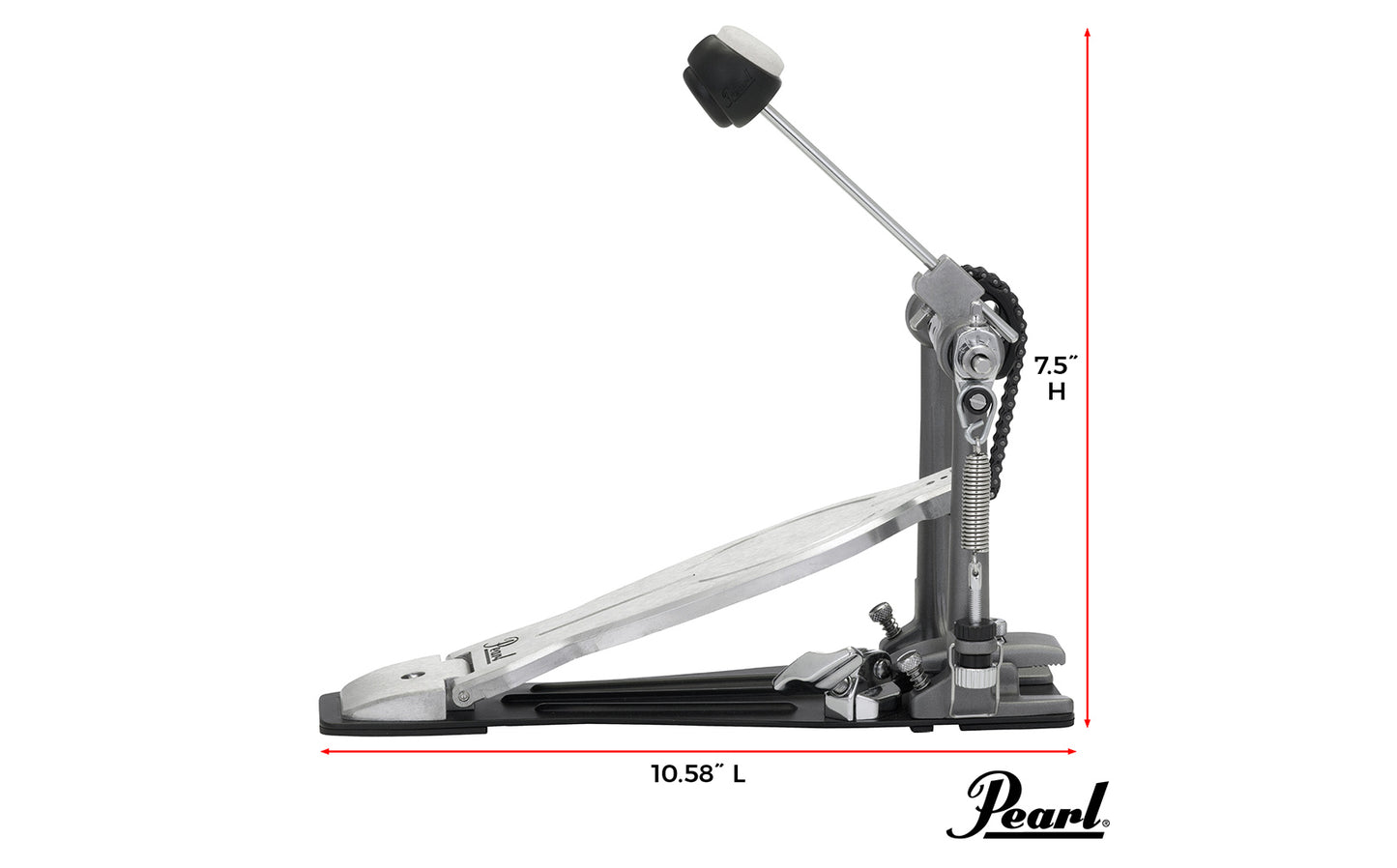 Pearl’s P-1030 Eliminator: Solo Black