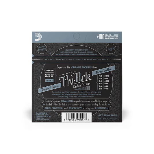 D'Addarío Pro.Arté EJ46FF Hard Tension - Carbon Classical Guitar Strings