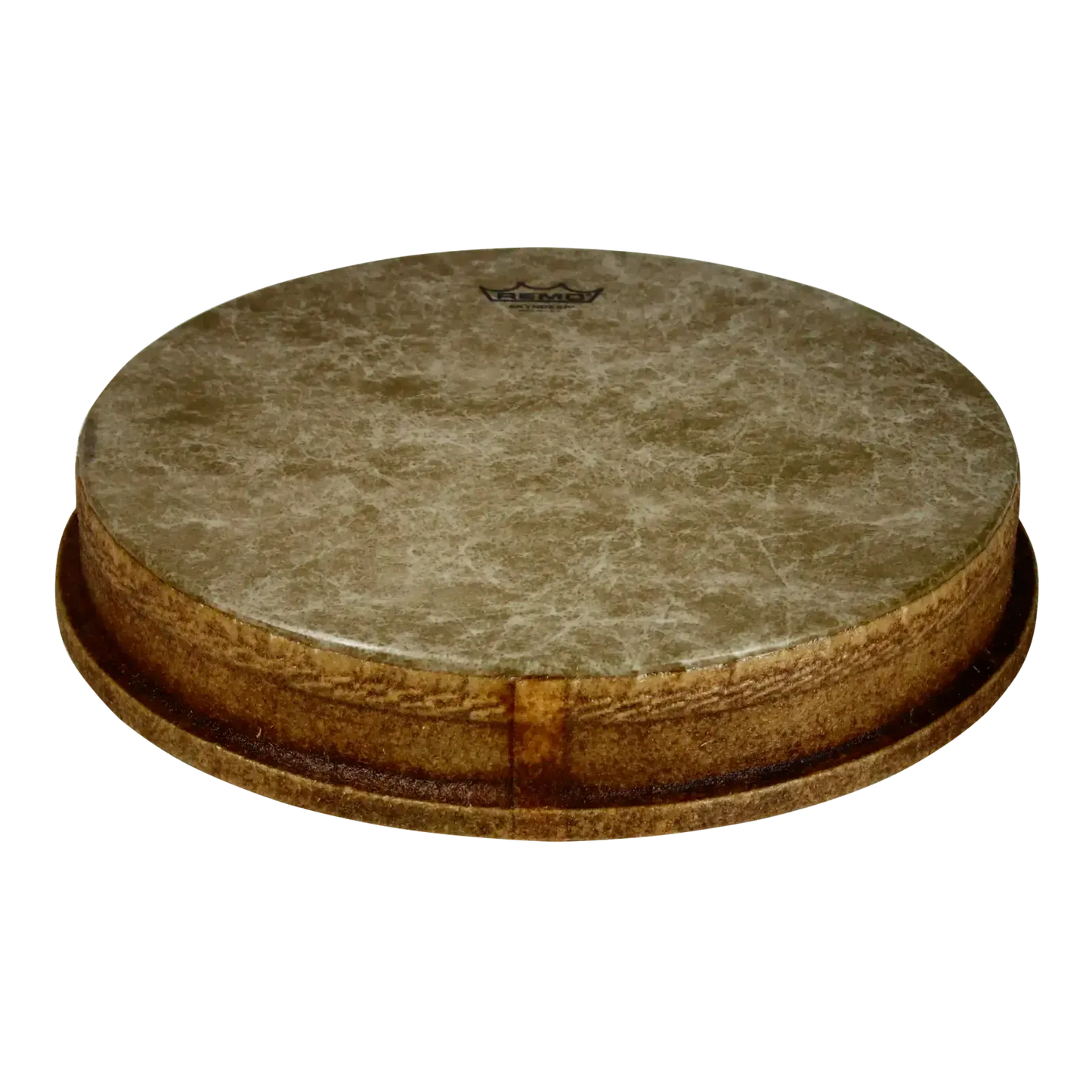 Remo Djembe Mondo Skyndeep Drumhead - Beige Fiberskyn Graphic, 14"