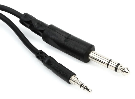 Hosa Stereo Interconnect 3.5 TRS to 1/4 TRS
