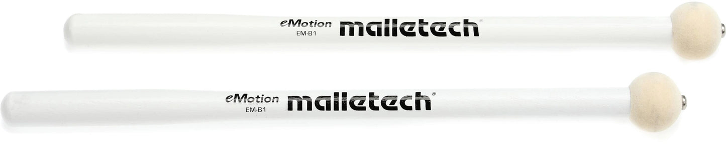 Malletech EM-B eMotion Hard Felt Bass Drum Mallets