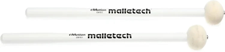 Malletech EM-B eMotion Hard Felt Bass Drum Mallets