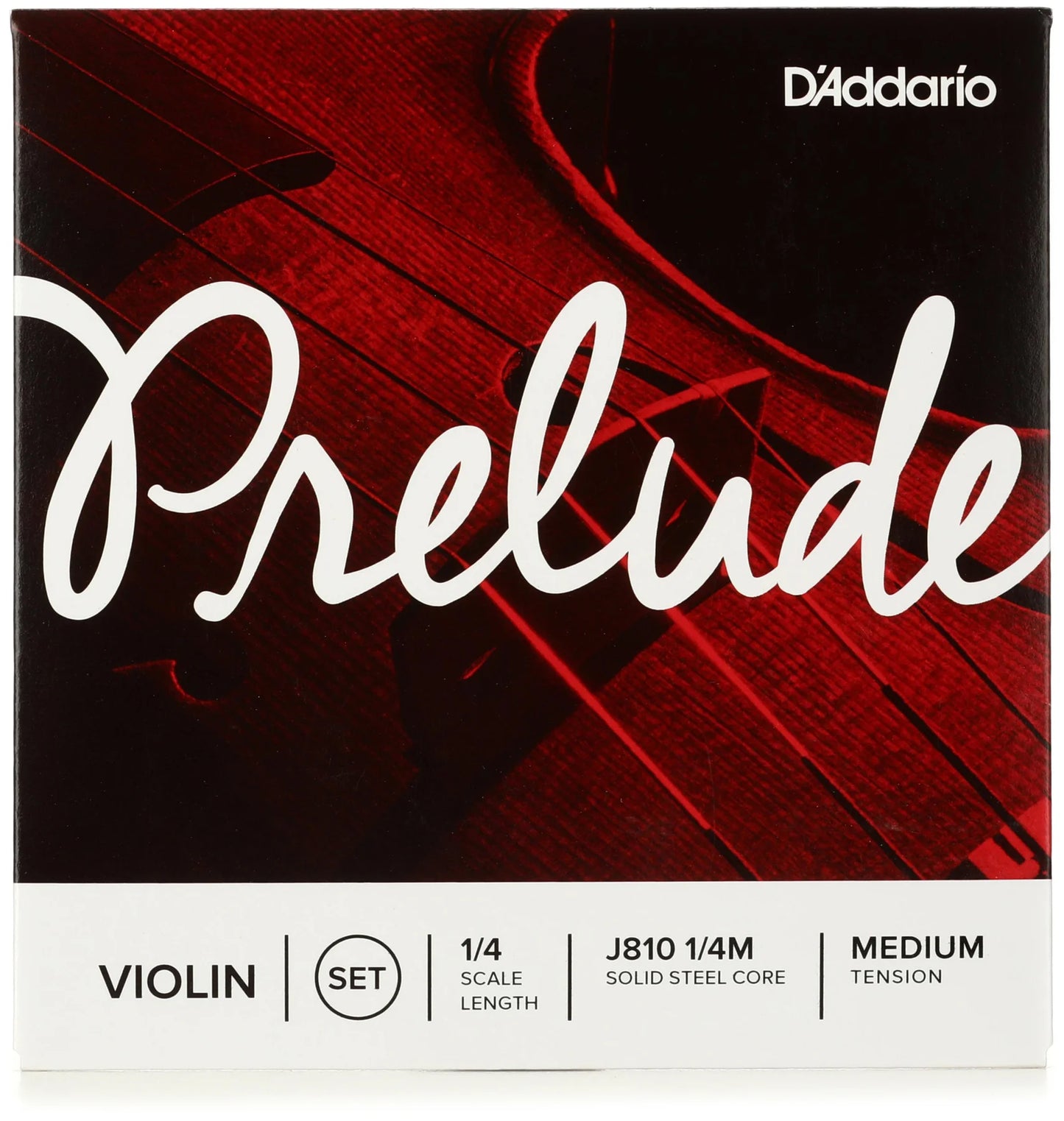 D'Addario J810 Prelude Violin String Set