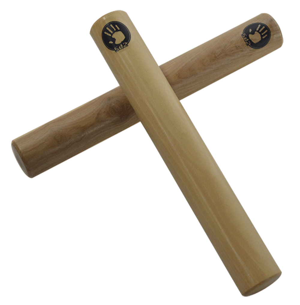 5D2 Wooden Claves Pair