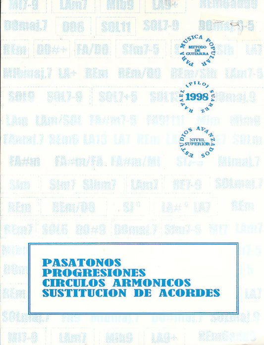 Pasatonos, Progresiones, Círculos Armónicos, Sustitución de Acordes Para Guitarra