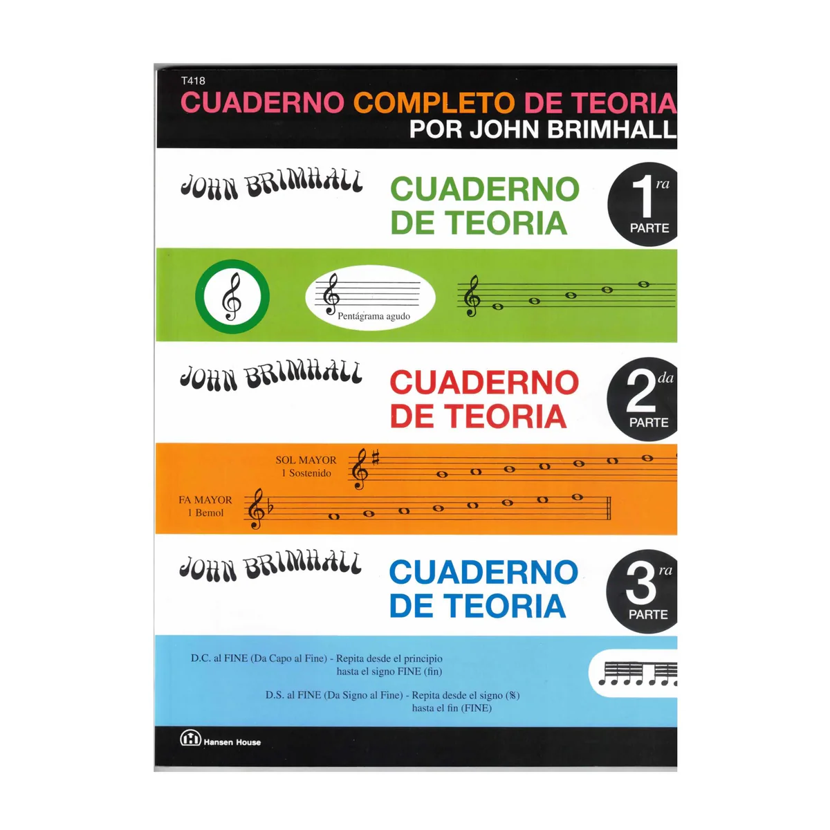 Cuaderno de Teoría 3 en 1 John Brimhall