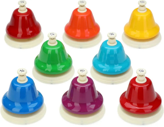 Rhythm Band RB109 KidsPlay 8-note Desk Bell Set