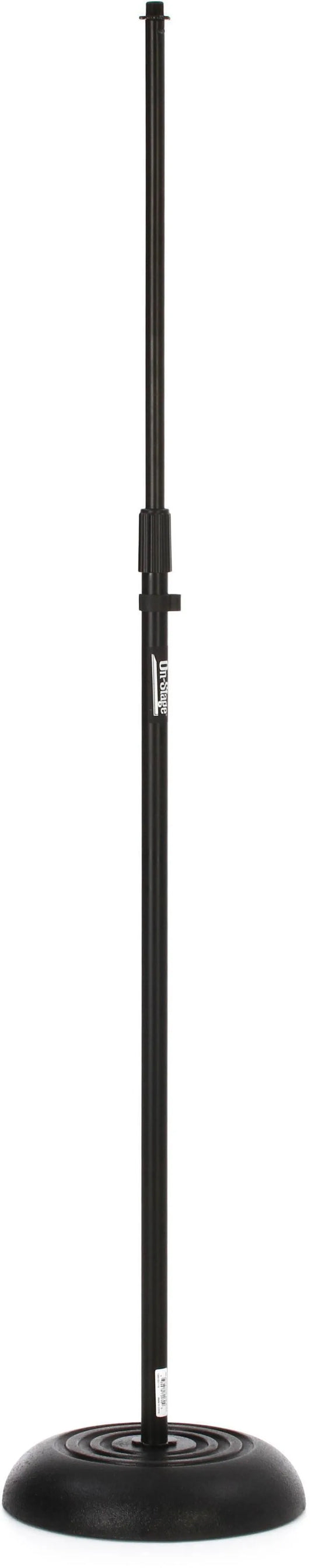 On-Stage MS7201B Round Base Microphone Stand