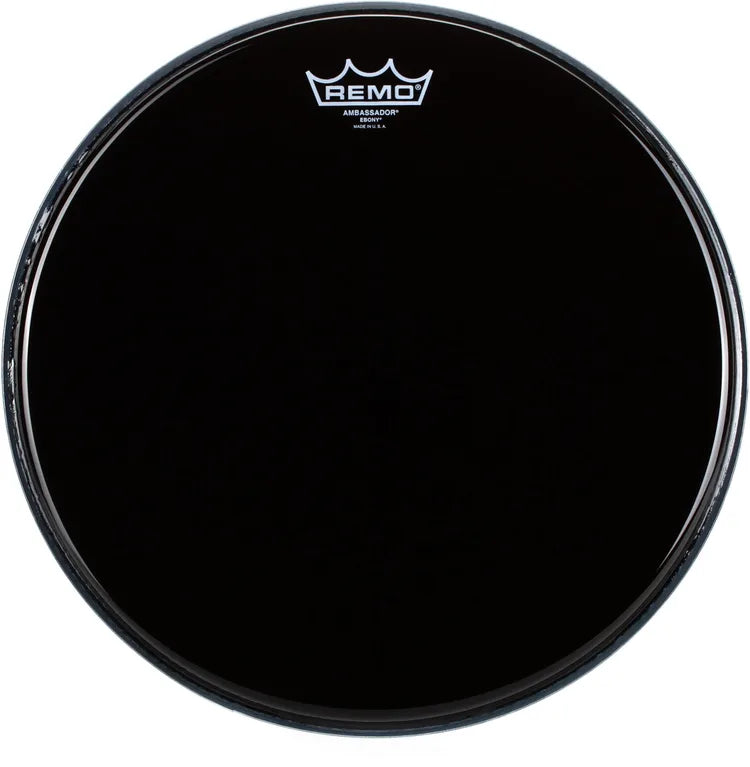 Remo Ambassador Ebony Drumhead  14 inch