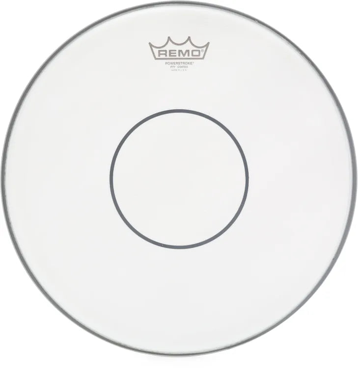 Remo Powerstroke 77 Coated Clear Dot Snare Drumhead