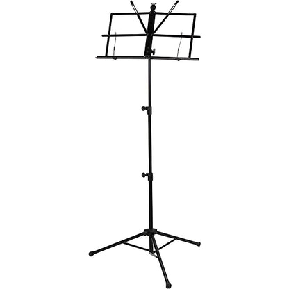 Strukture Deluxe Folding Music Stand  Black
