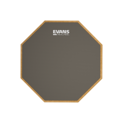Evans RealFeel Single-sided Practice Pad, 12 Inch