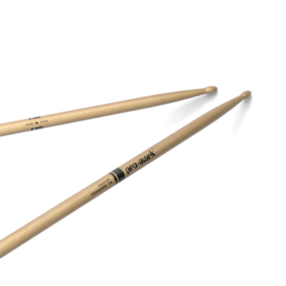 ProMark Classic Forward 7A Hickory Drumstick, Oval Wood Tip