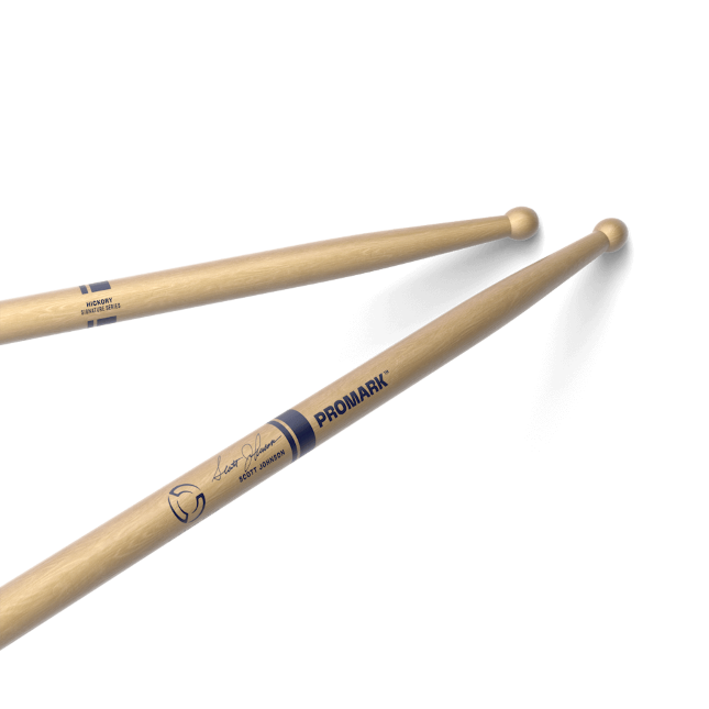 ProMark Scott Johnson DC17 Hickory Drumstick Wood Tip