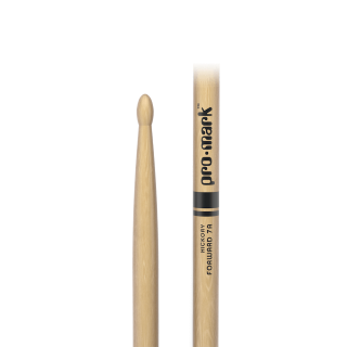 ProMark Classic Forward 7A Hickory Drumstick, Oval Wood Tip